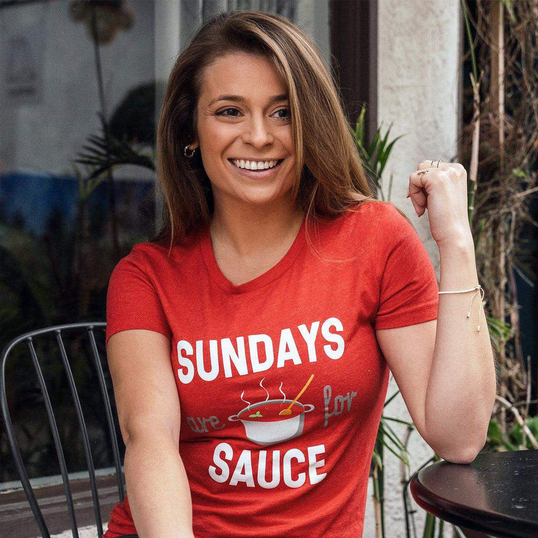 Sundays Are For Sauce Tee - Hardcore Italians