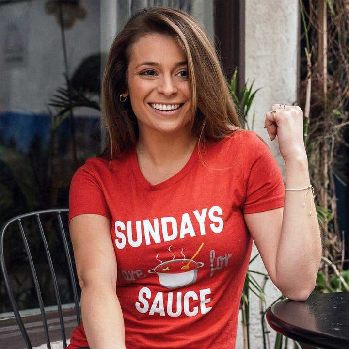 Sundays Are For Sauce Tee - Hardcore Italians