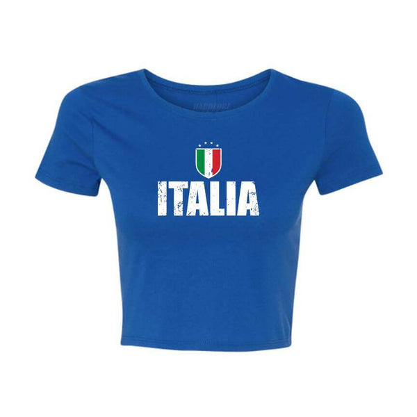 Italia Soccer Cropped Tee - Hardcore Italians