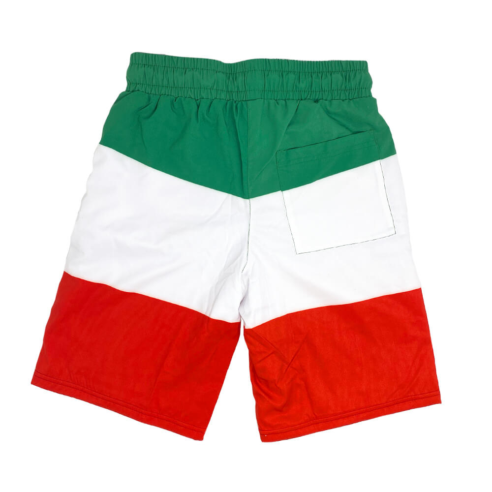Costume da bagno con bandiera dell'Italia 