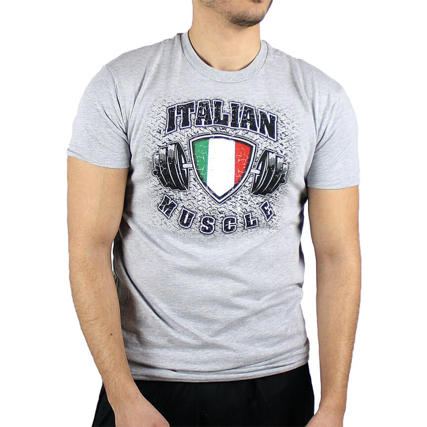 Maglietta muscolare italiana